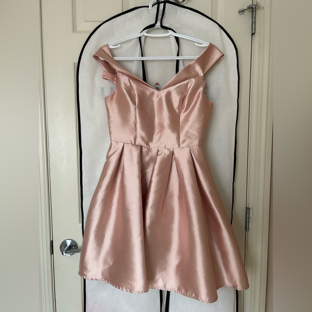 Honey Champagne Mini Dress
